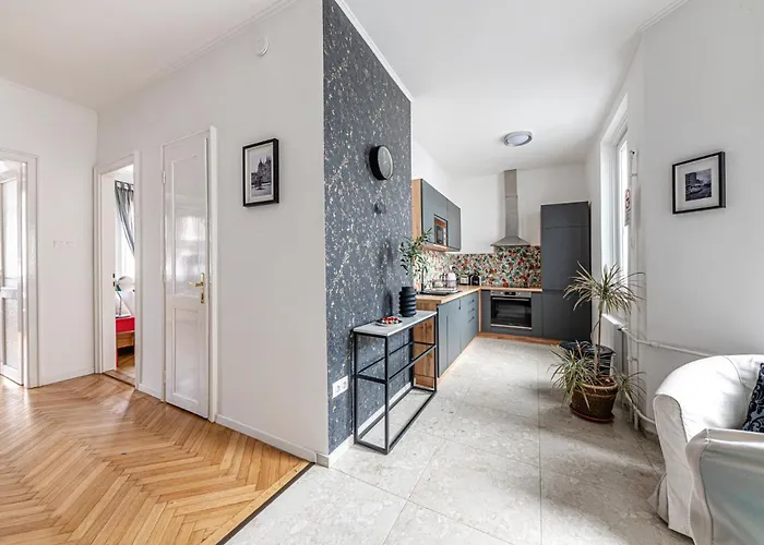 Designer Boho Loft 2ba 2br Ac Balcony بودابست