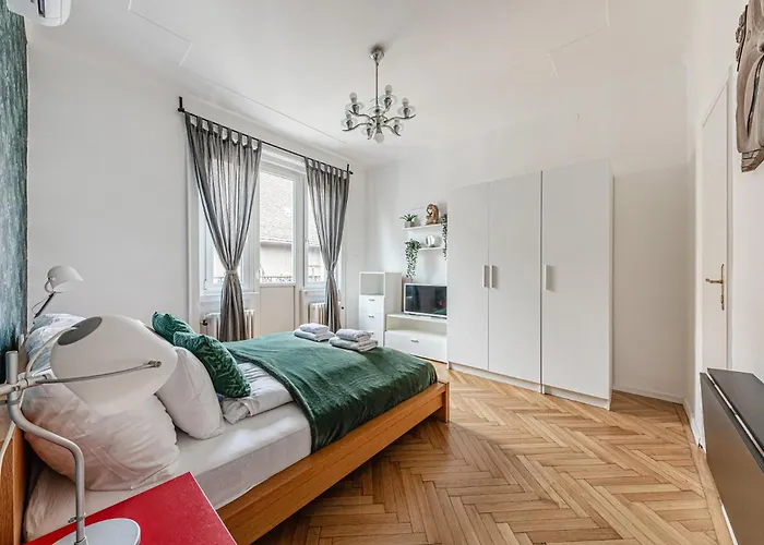 Apartament Designer Boho Loft 2ba 2br Ac Balcony